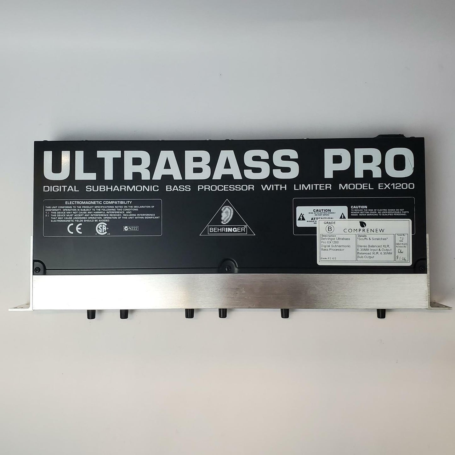 BEHRINGER EX1200 Ultrabass Pro Digital Subharmonic Bass Processor | Grade B
