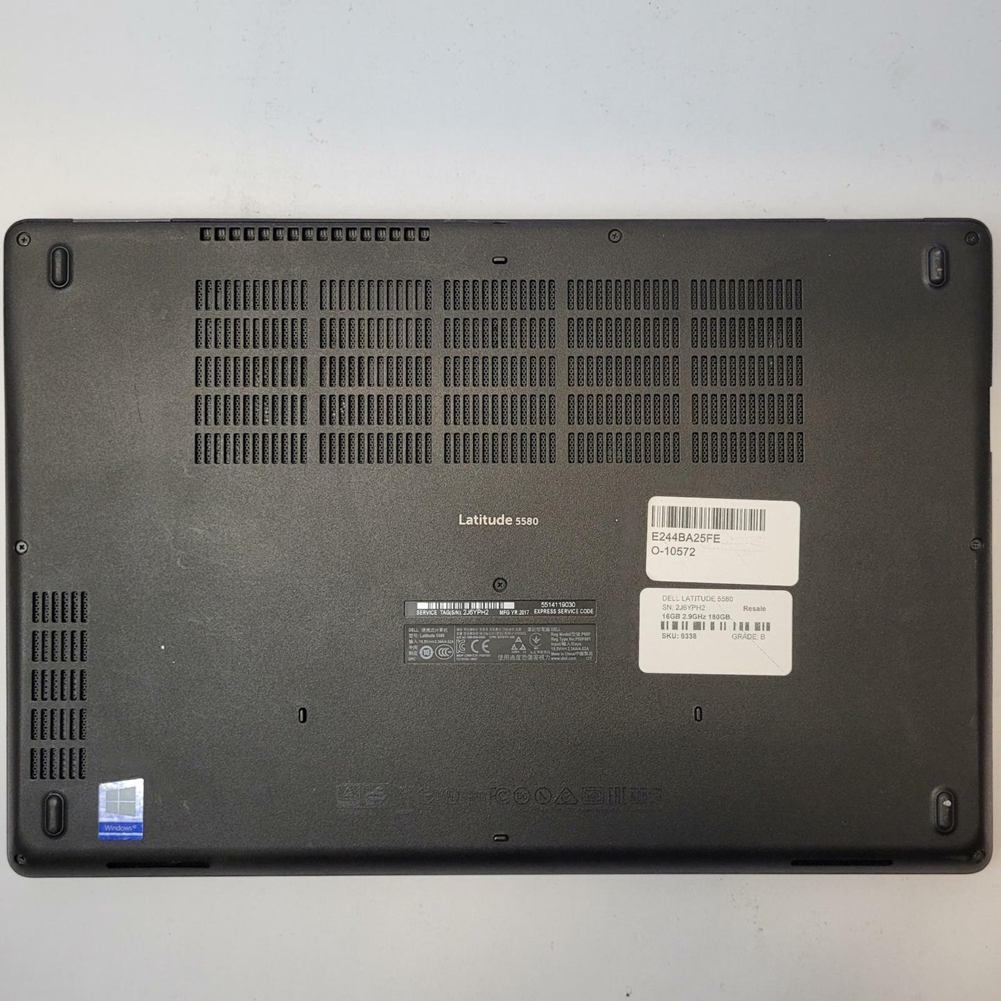 DELL LATITUDE 5580 Win 11 Home I7-7820HQ 16GB RAM 128GB M.2 | Grade B
