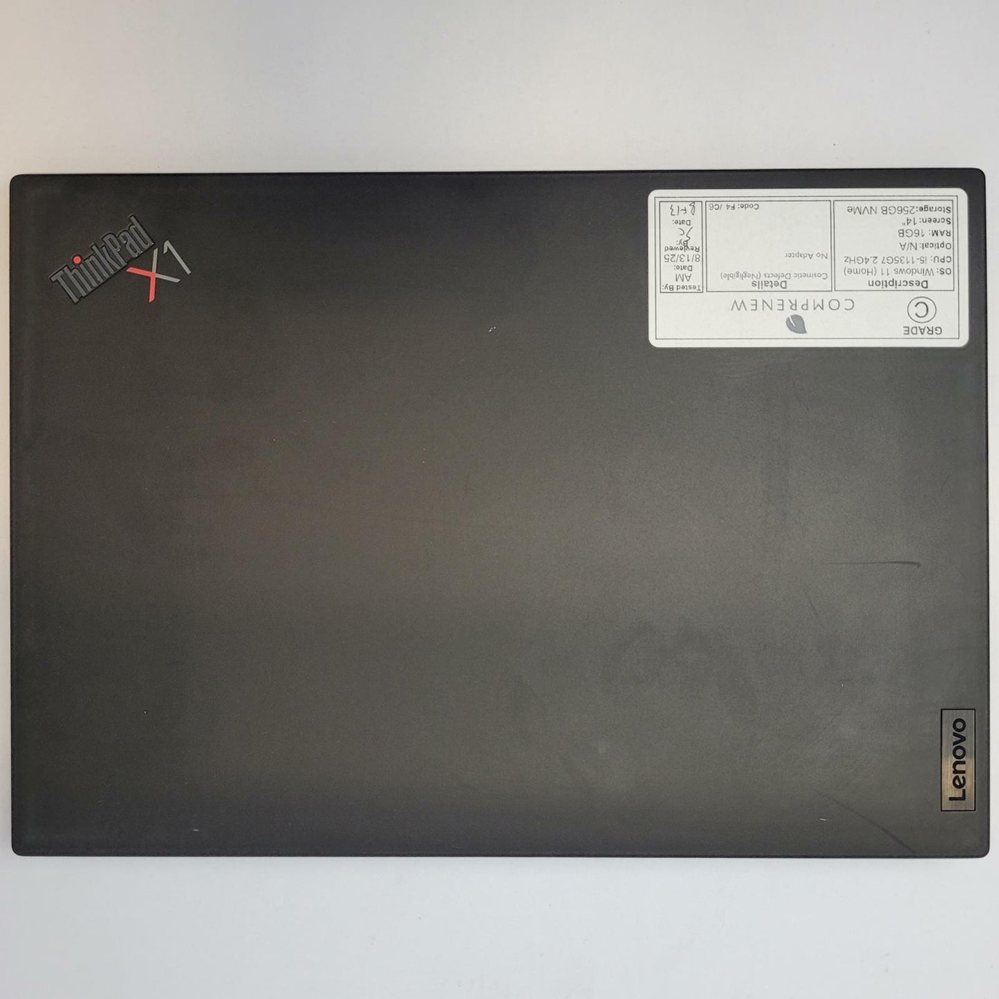 LENOVO THINKPAD X1 CARBON G9 Win 11 i5-1135G7 16GB RAM 256GB NVME | Grade B