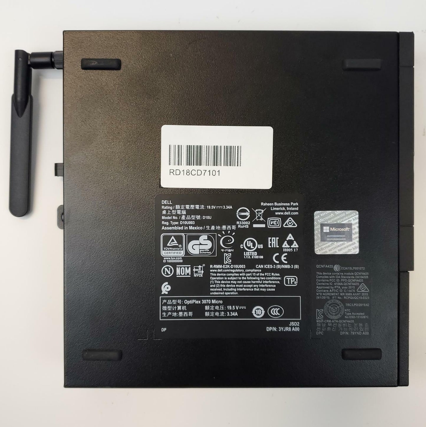 Dell OptiPlex 3070 Win 11 Home I5-9500T 16GB RAM 256GB NVMe | Grade A
