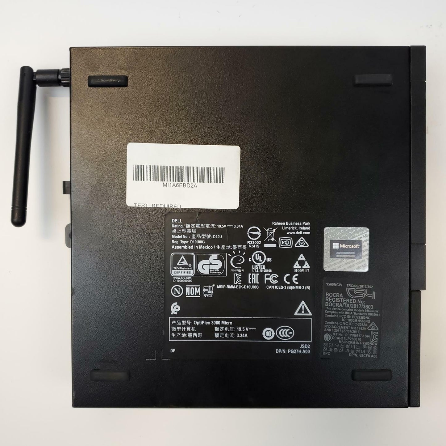 Dell OptiPlex 3060 Win 11 Home i3-8100T 16GB RAM 256GB NVMe | Grade B