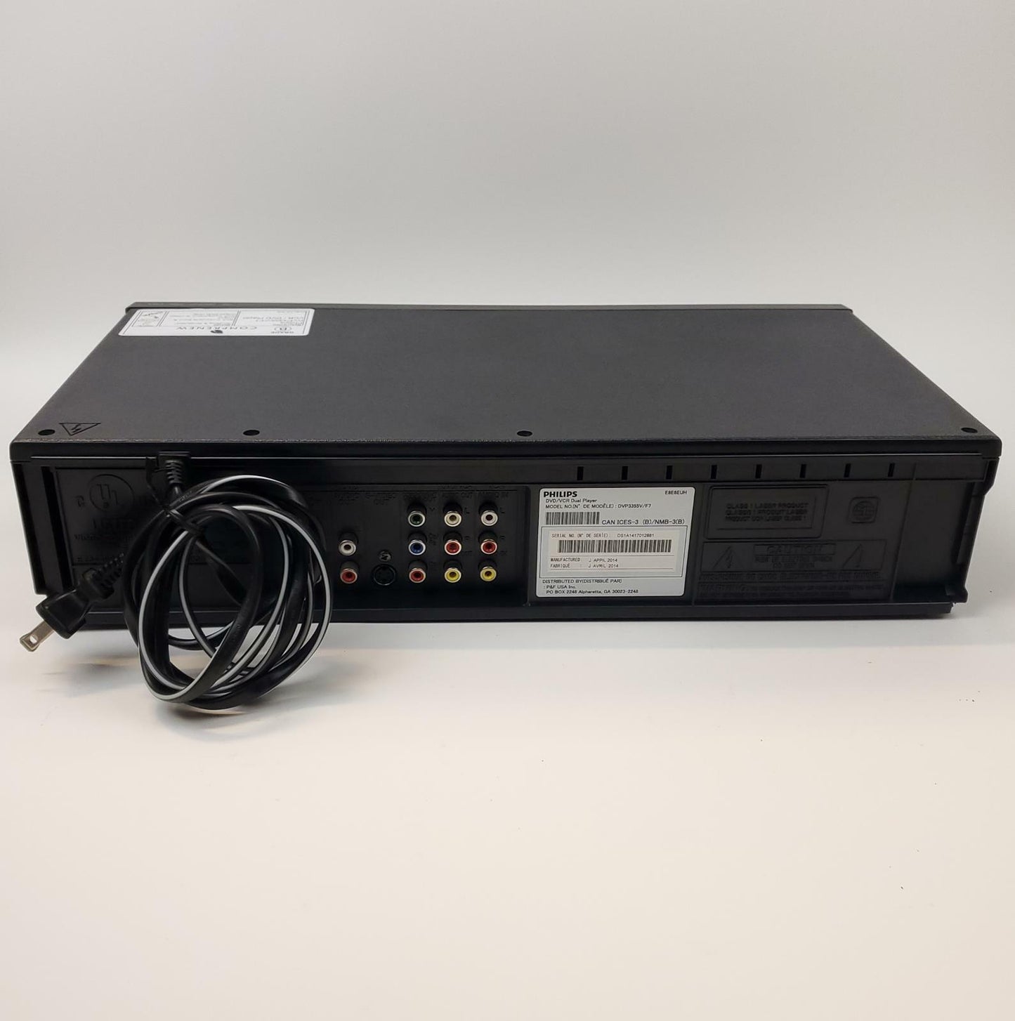Philips DVP3355V/F7 VCR/DVD Player | Grade B