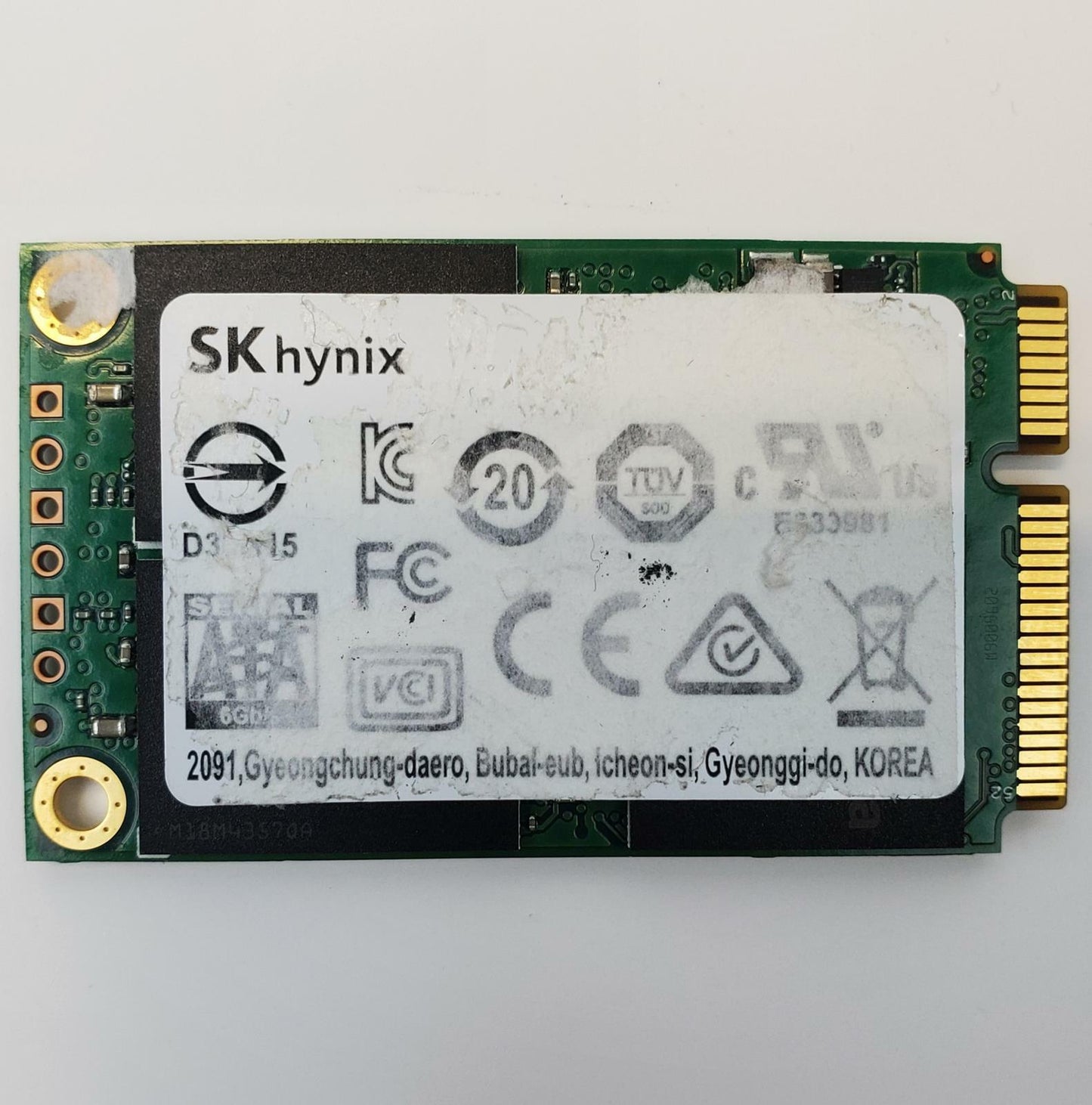 SK Hynix HFS256G3AMND-2200A AJ 256GB mSATA Internal SSD | Grade A
