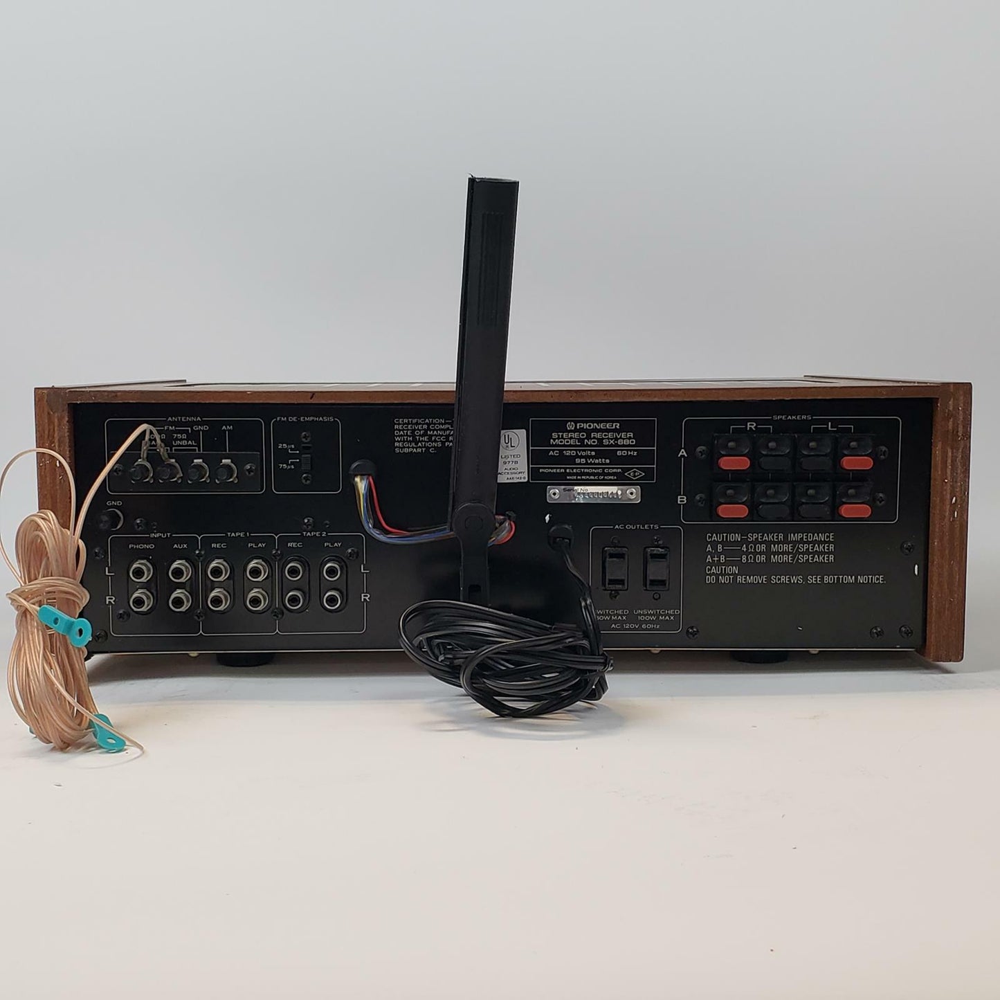 Pioneer SX-680 Stereo Receiver | Grade B