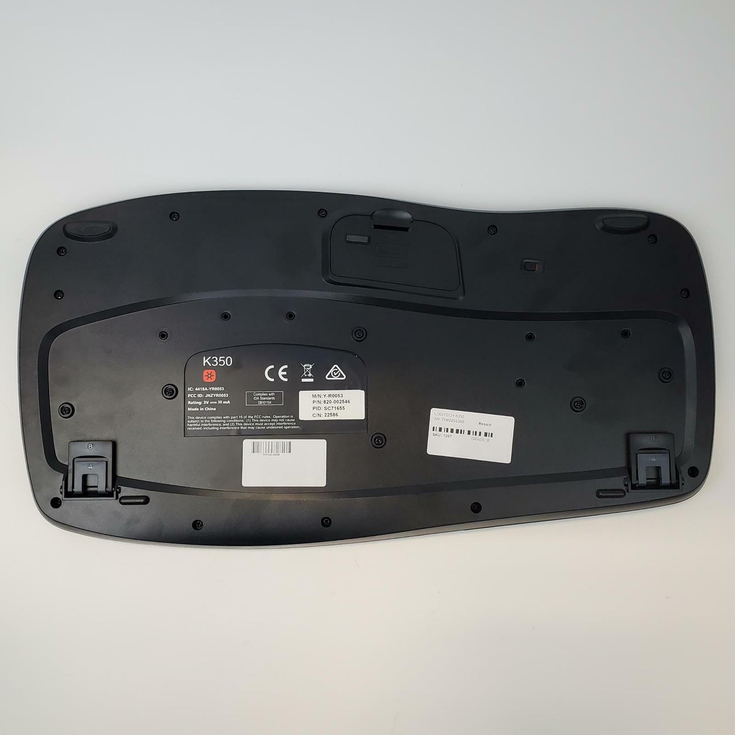 Logitech K350 Wireless USB Keyboard | Grade A