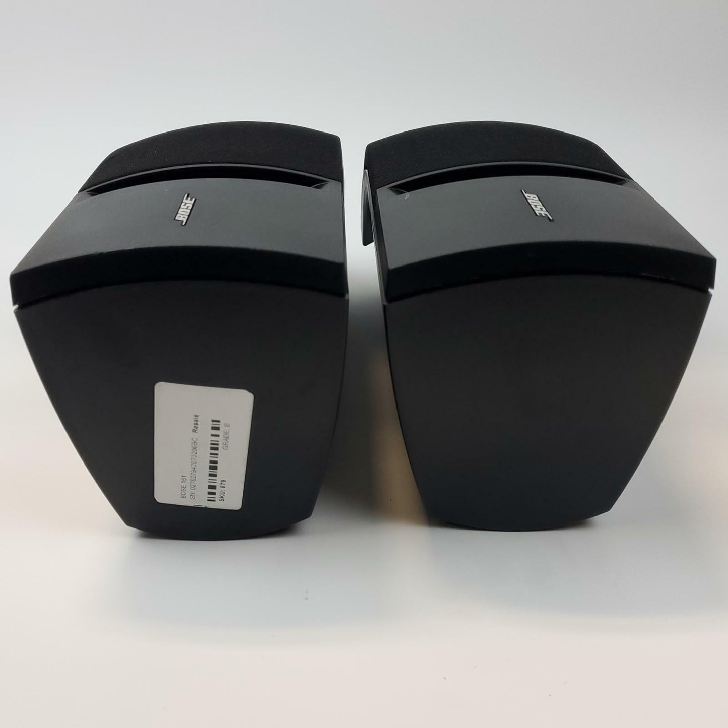 Bose 161 Bookshelf Wall-Mountable Black Speaker Pair | Grade B