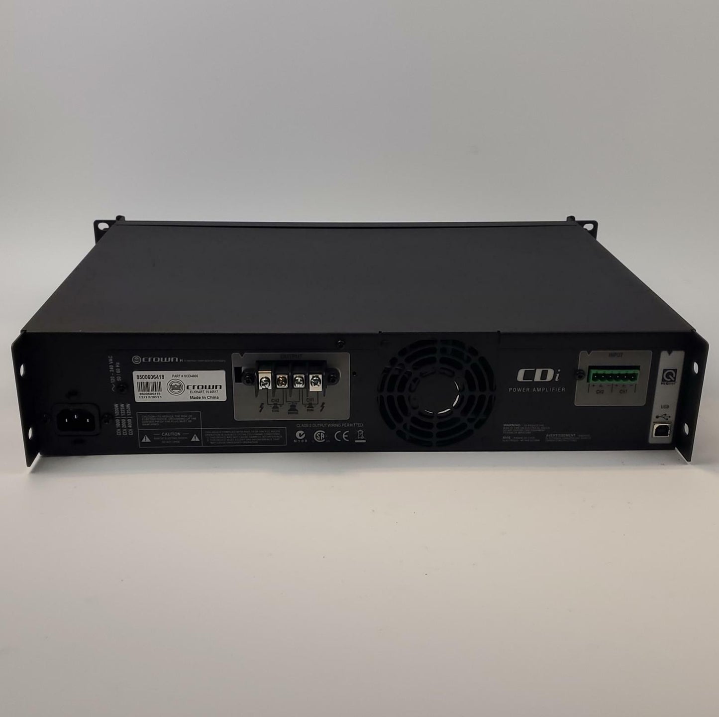 Crown CDi 4000 Power Amplifier | Grade D