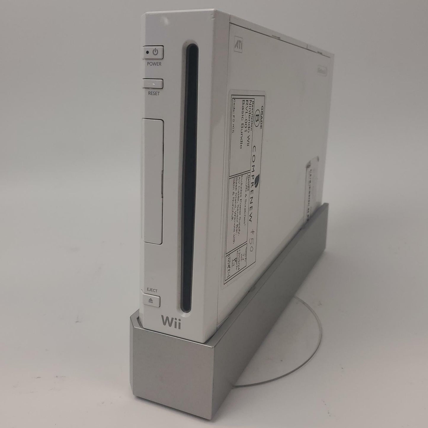 Nintendo Wii RVL-001 Console (White) Basic Bundle | Grade B