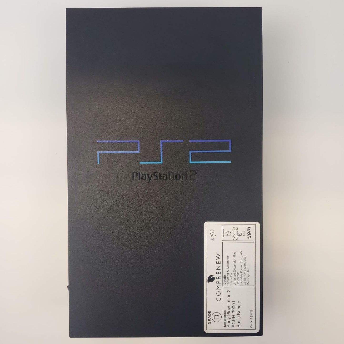 Sony PlayStation 2 SCPH-39001 Console Basic Bundle | Grade D