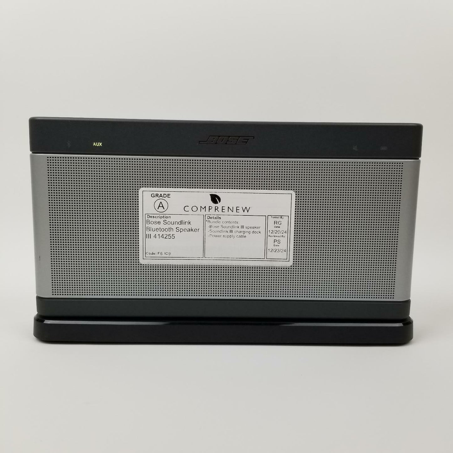 Bose Soundlink III 414255 Bluetooth Speaker | Grade B