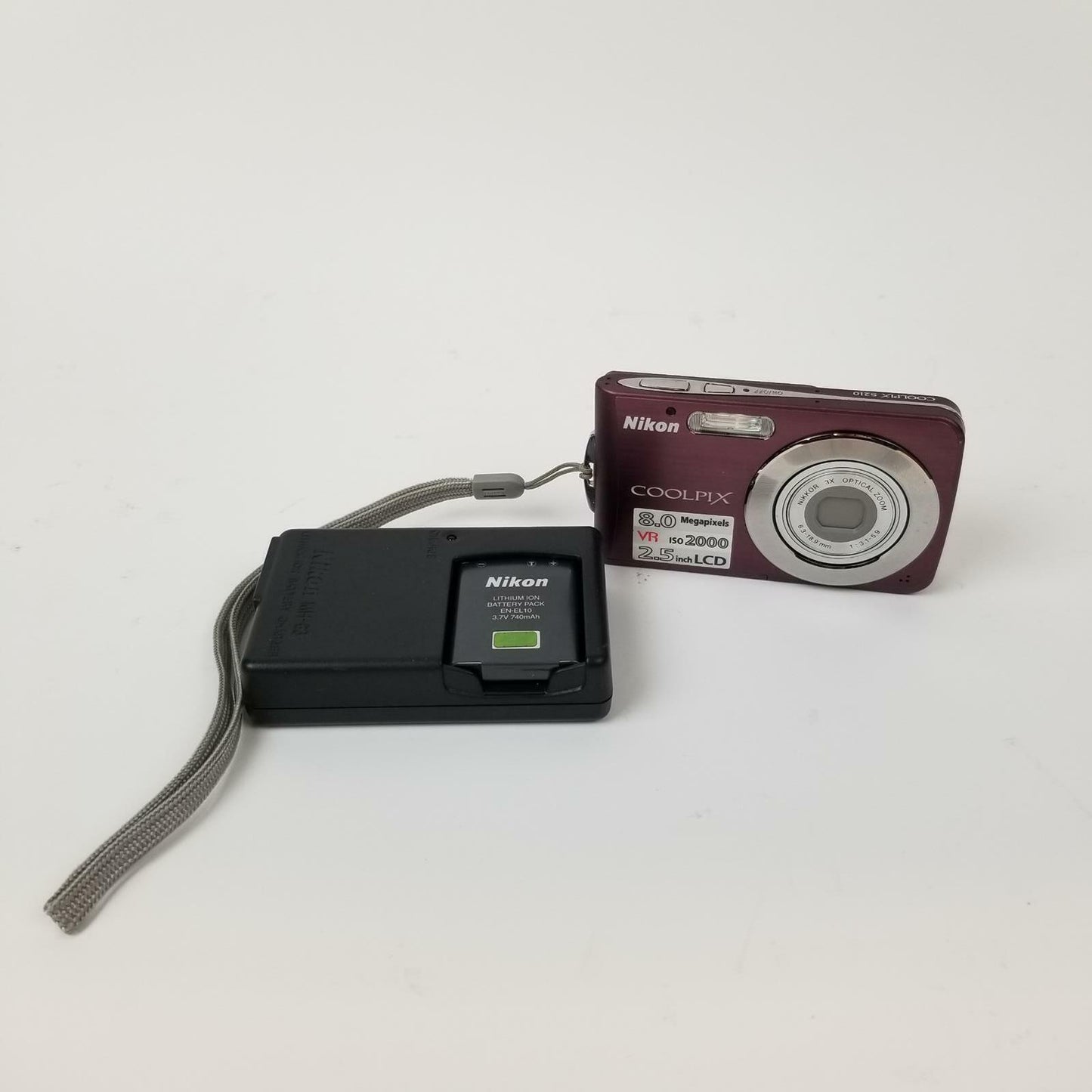 Nikon Coolpix S210 Digital Camera 8MP Plum | Grade B