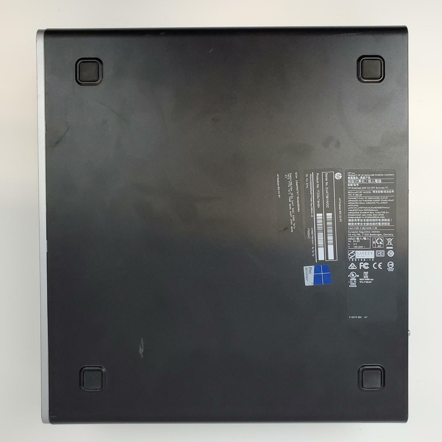 HP EliteDesk 800 G3 Win 11 Home i7-7700 32GB RAM 256GB NVMe 2GB GPU | Grade B