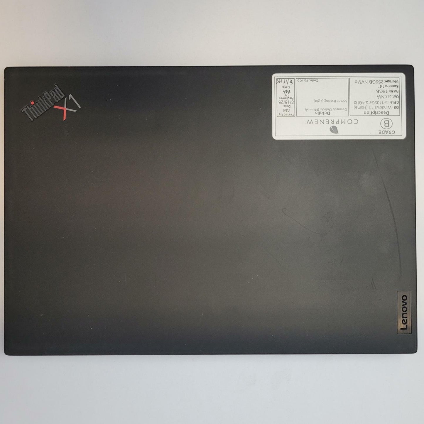 LENOVO THINKPAD X1 CARBON GEN9 Win 11 i5-1135G7 16GB RAM 256GB NVME | Grade B