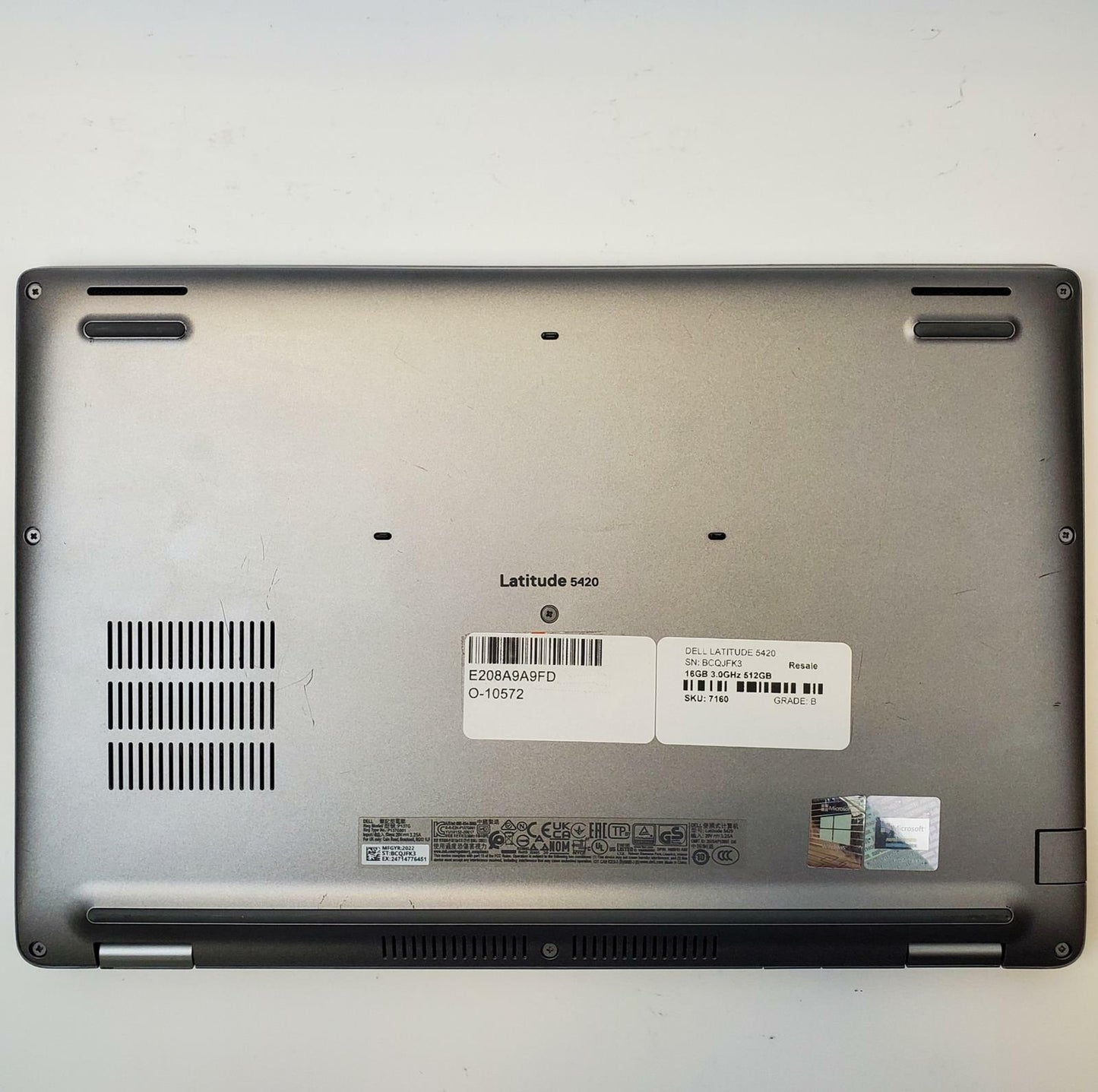 DELL LATITUDE 5420 Win 11 Home i7-1185G7 16GB RAM 512GB NVME | Grade B | 7160