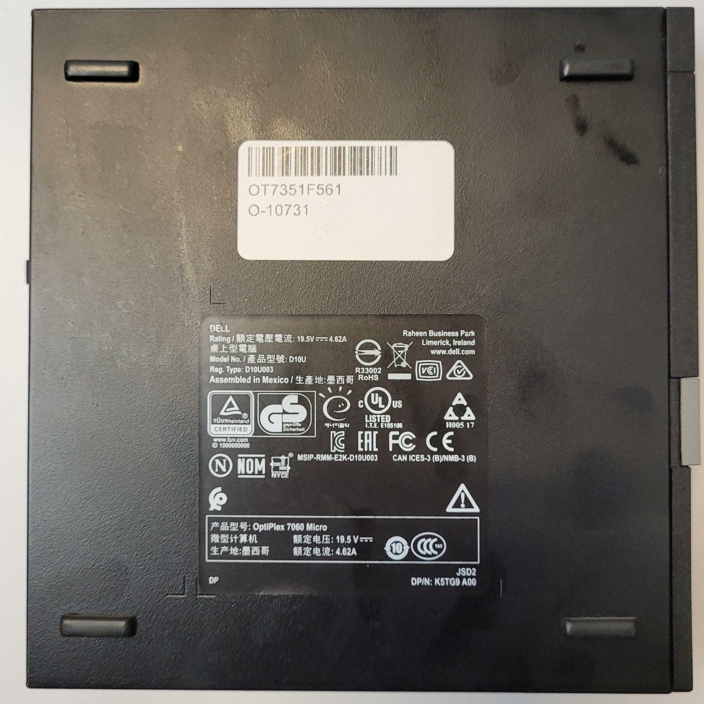 DELL OPTIPLEX 7060 Windows 11 Home i5-8500T 16GB RAM 256GB NVME | Grade B