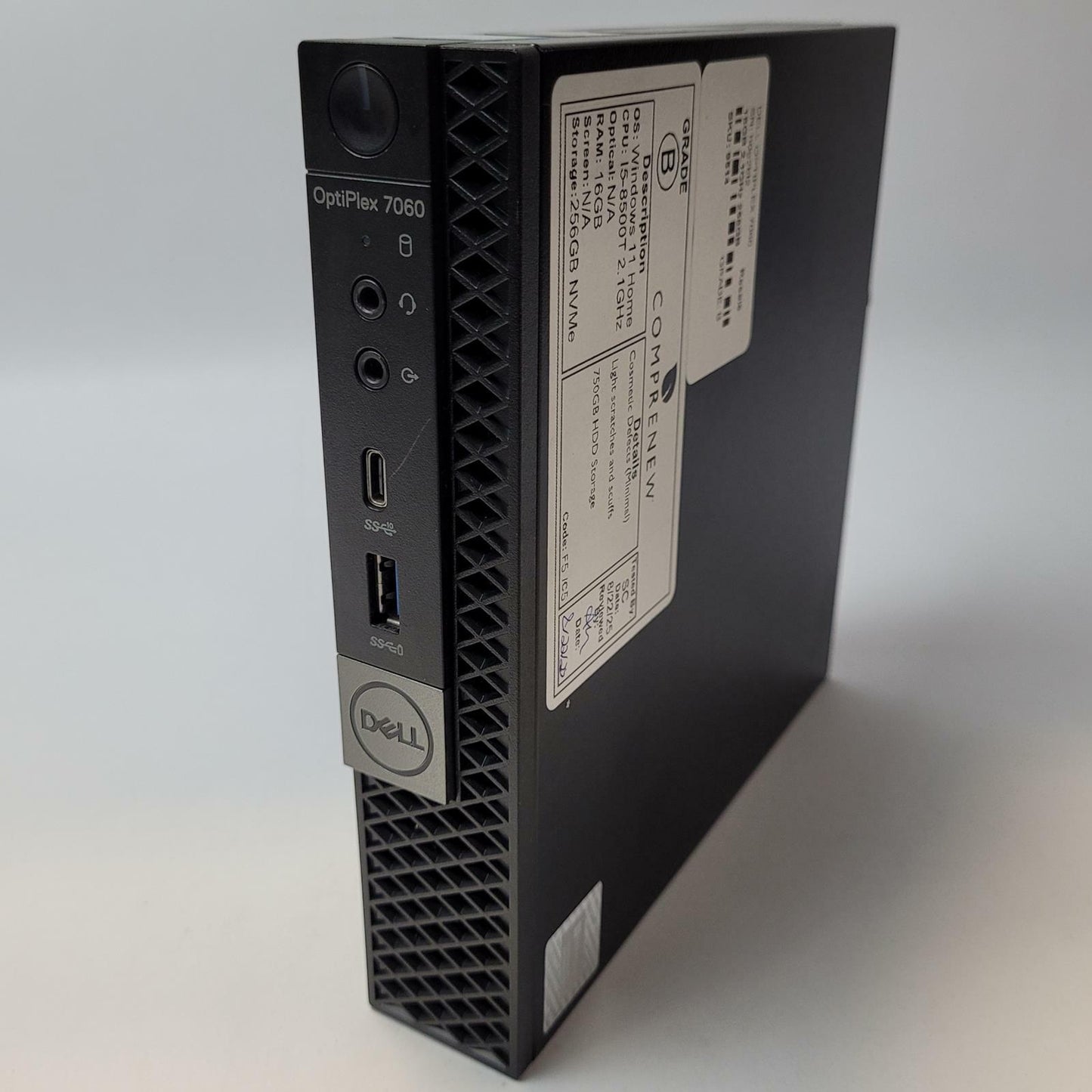 DELL OPTIPLEX 7060 Windows 11 Home i5-8500T 16GB RAM 256GB NVME | Grade B