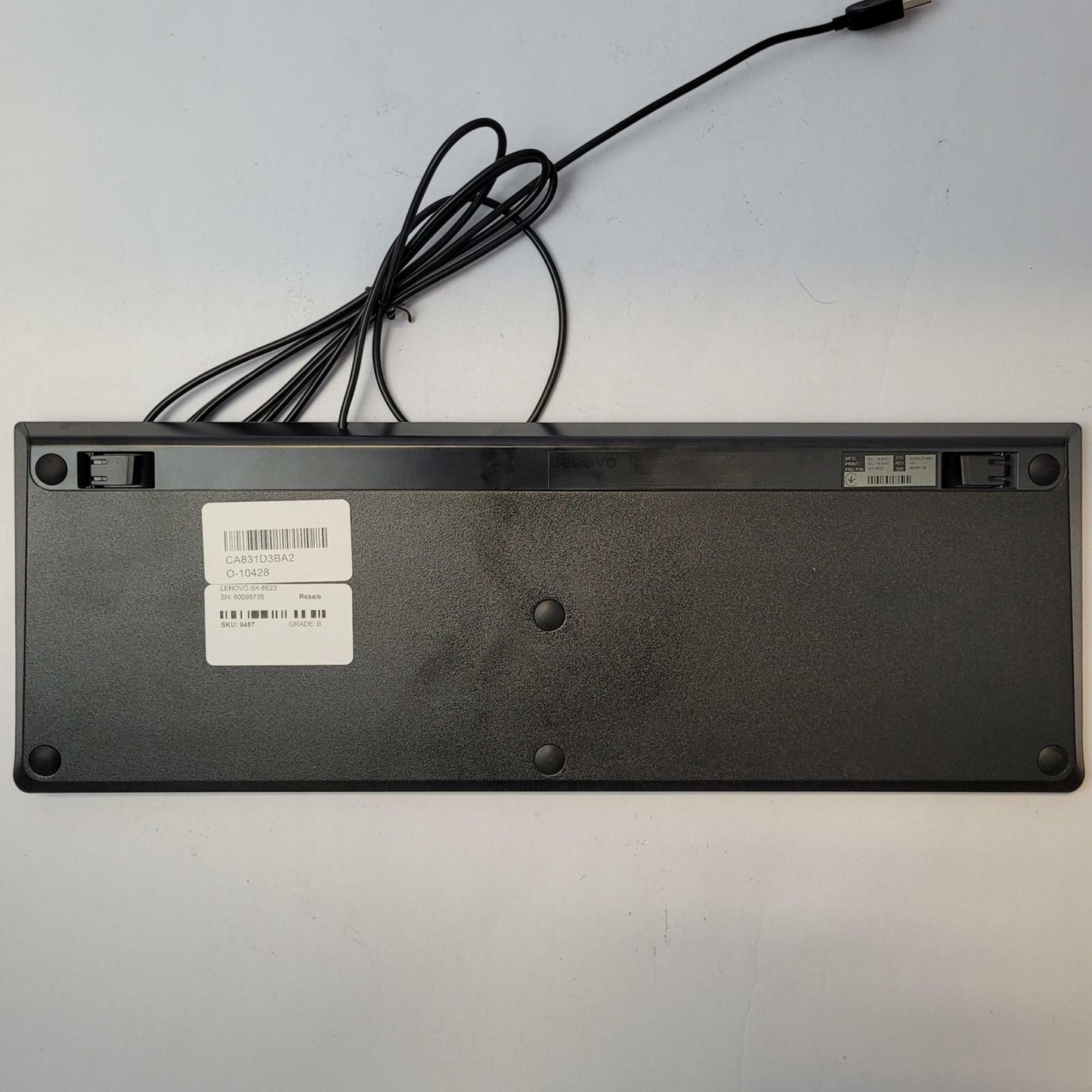 Lenovo SK-8823 USB Wired Keyboard (British) | Grade A