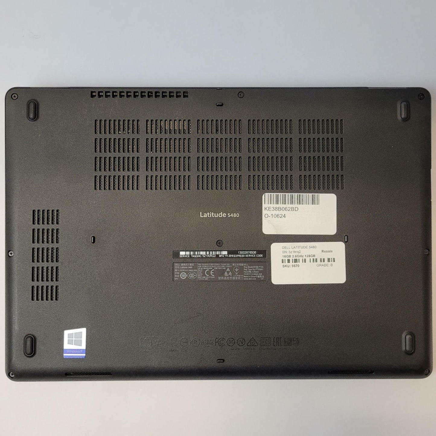 DELL LATITUDE 5480 Linux Manjaro i5-7300U 16GB RAM 128GB M.2 | Grade B