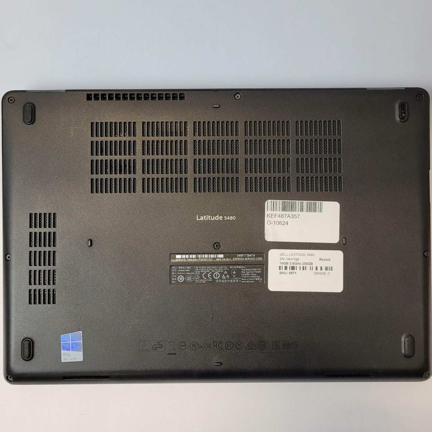 DELL LATITUDE 5480 Linux Manjaro i5-7300U 16GB RAM 256GB M.2 | Grade C