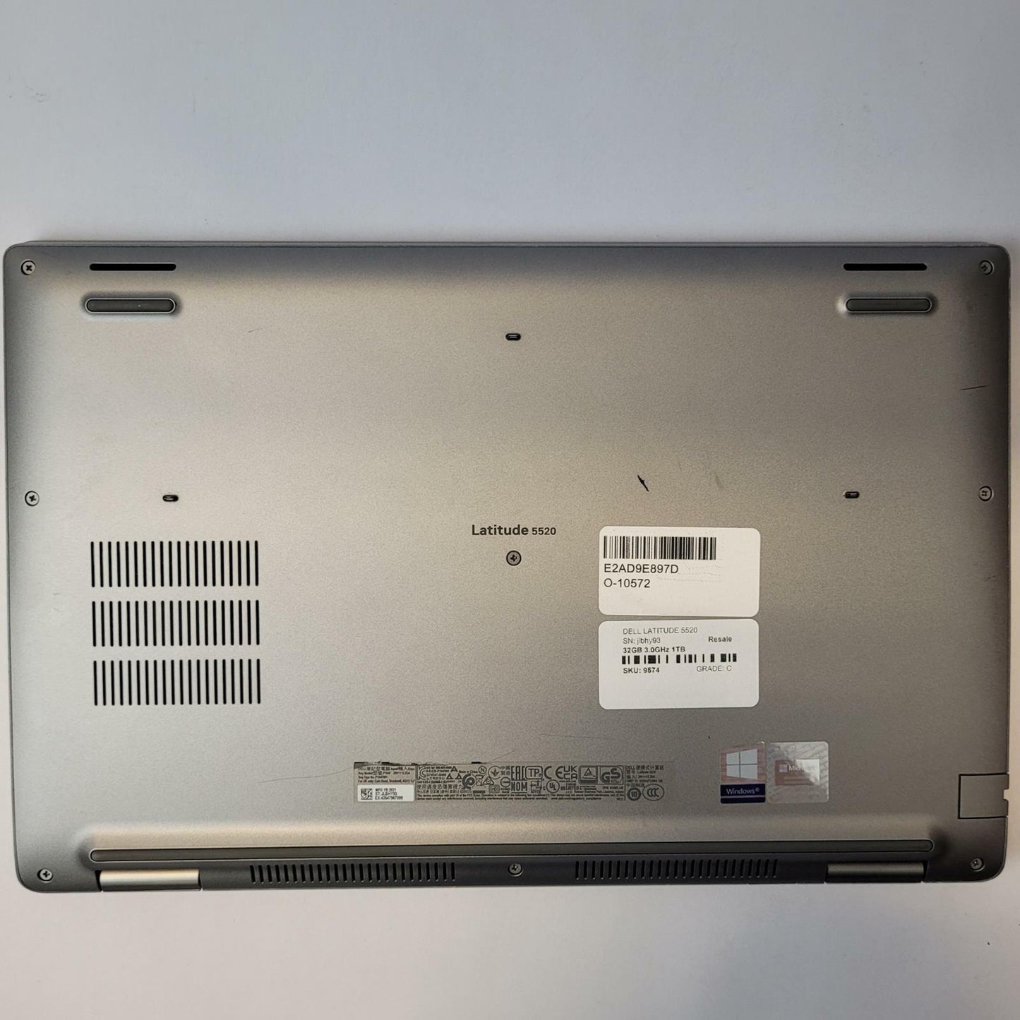 DELL LATITUDE 5520 Windows 11 Home i7-1185G7 32GB RAM 1TB NVME | Grade C