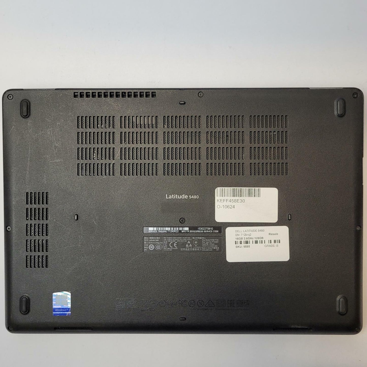 DELL LATITUDE 5480 Linux Manjaro i5-7300U 16GB RAM 128GB M.2 | Grade B
