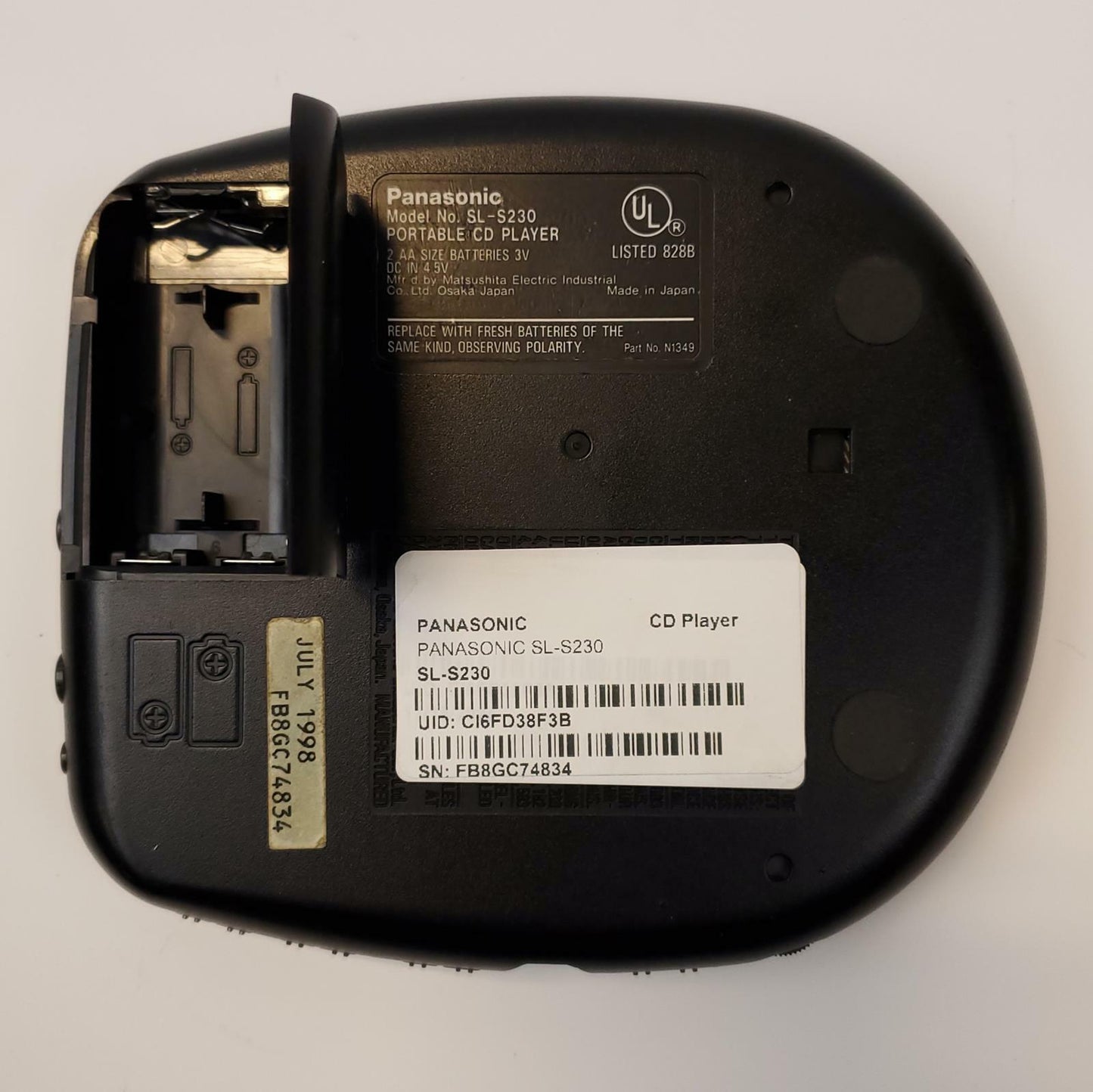 Panasonic SL-S230 Portable CD Player | Grade B