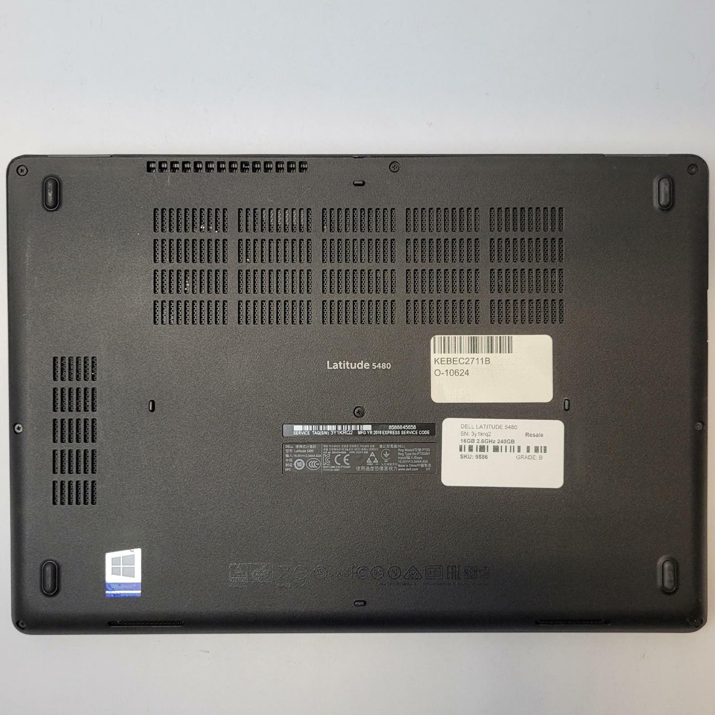 DELL LATITUDE 5480 Linux Manjaro i5-7300U 16GB RAM 240GB M.2 | Grade B