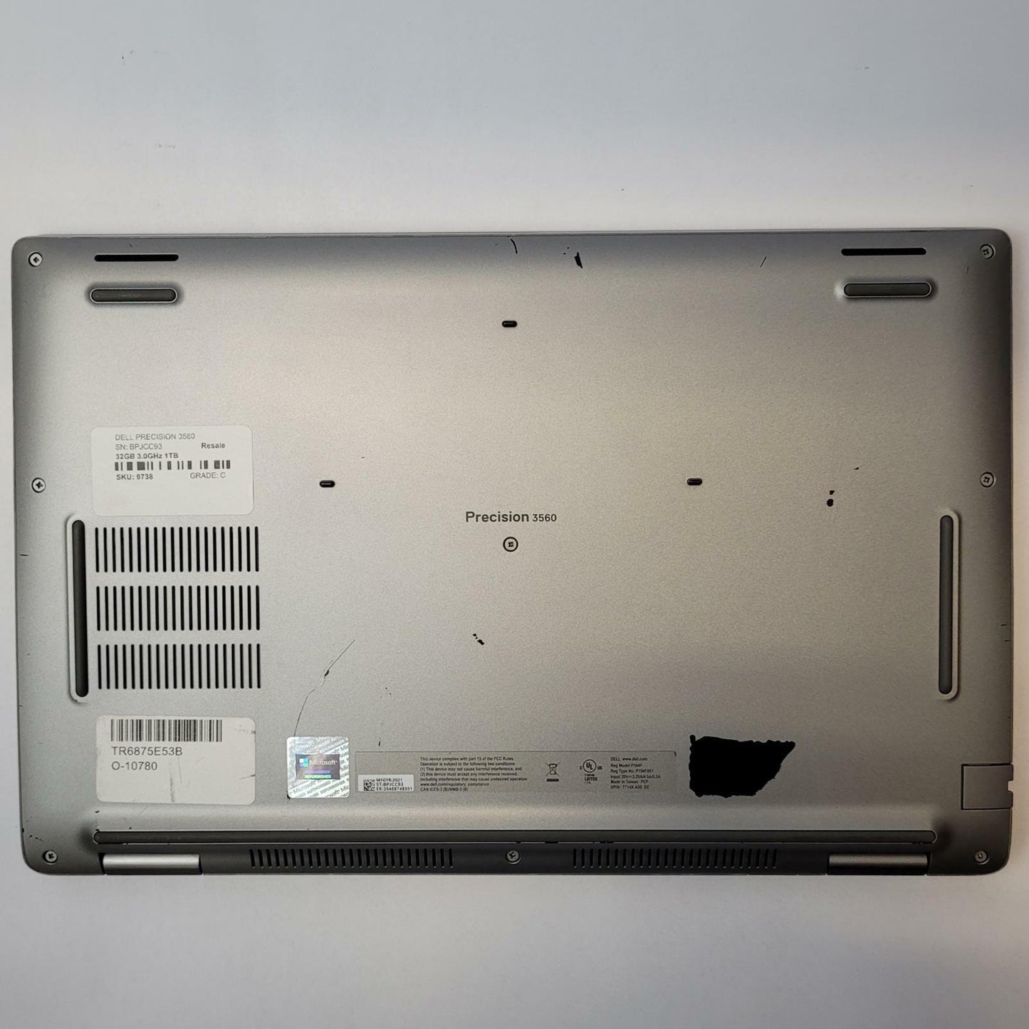 DELL PRECISION 3560 Windows 11 Home i7-1185G7 32GB RAM 1TB NVME | Grade C