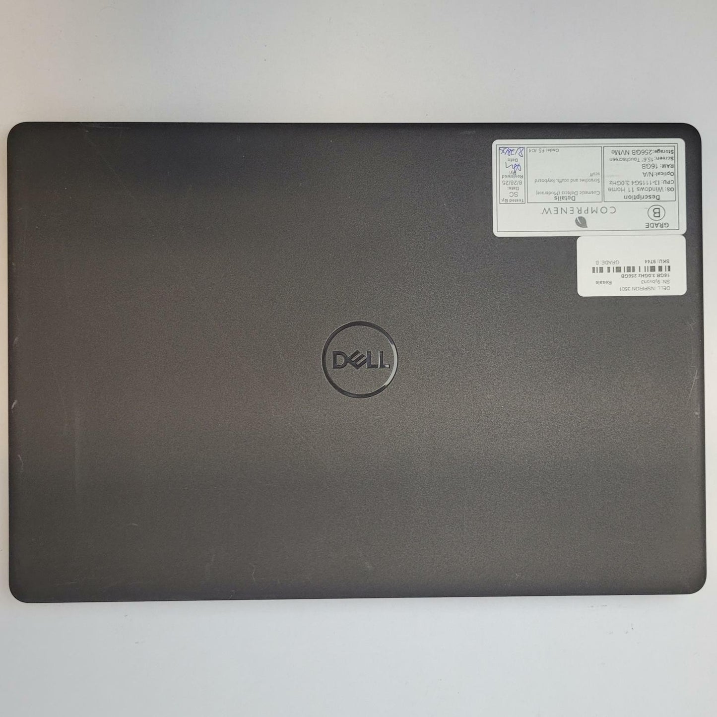 DELL INSPIRON 3501 Windows 11 Home I3-1115G4 16GB RAM 256GB NVME | Grade B
