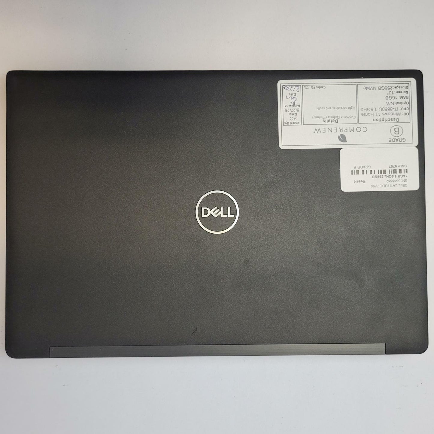 DELL LATITUDE 7290 Windows 11 Home i7-8650U 16GB RAM 256GB NVME | Grade B