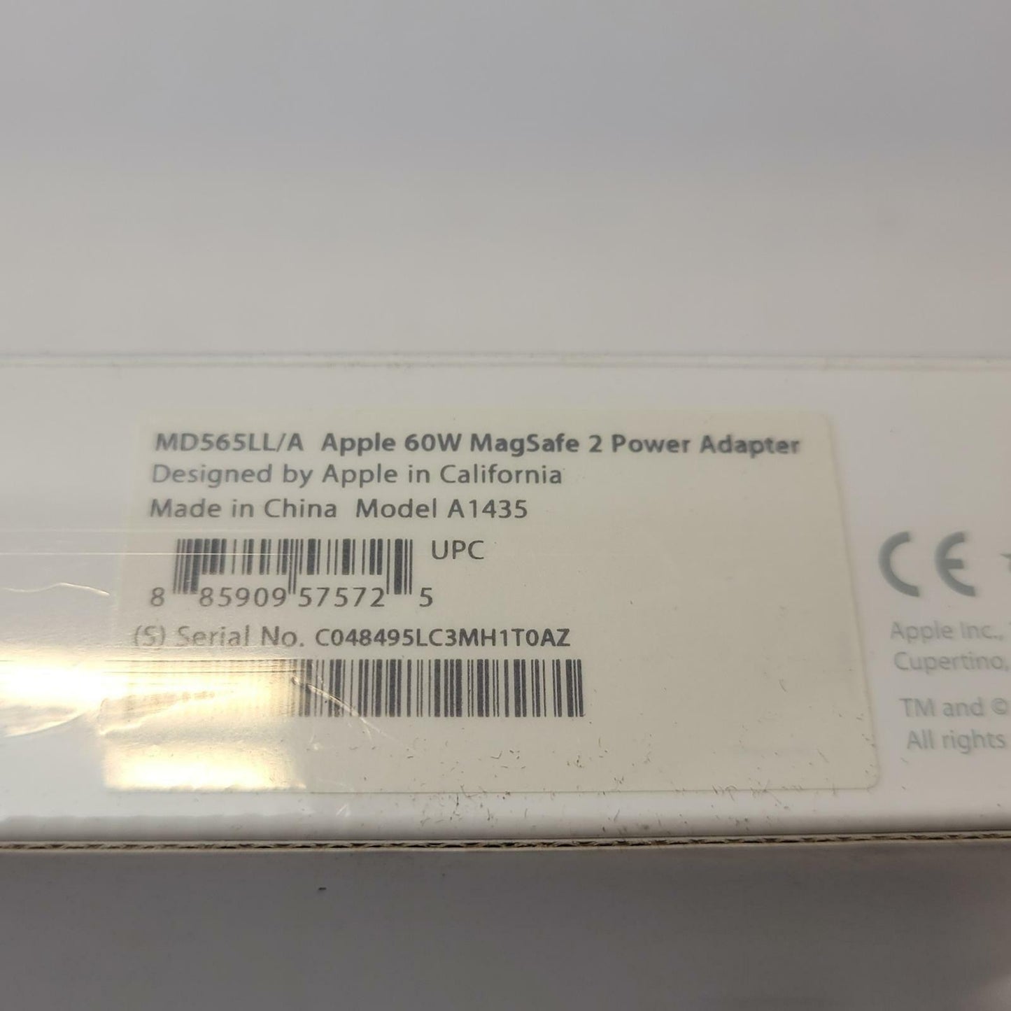 Apple 60W MagSafe 2 Power Adapter | Grade A