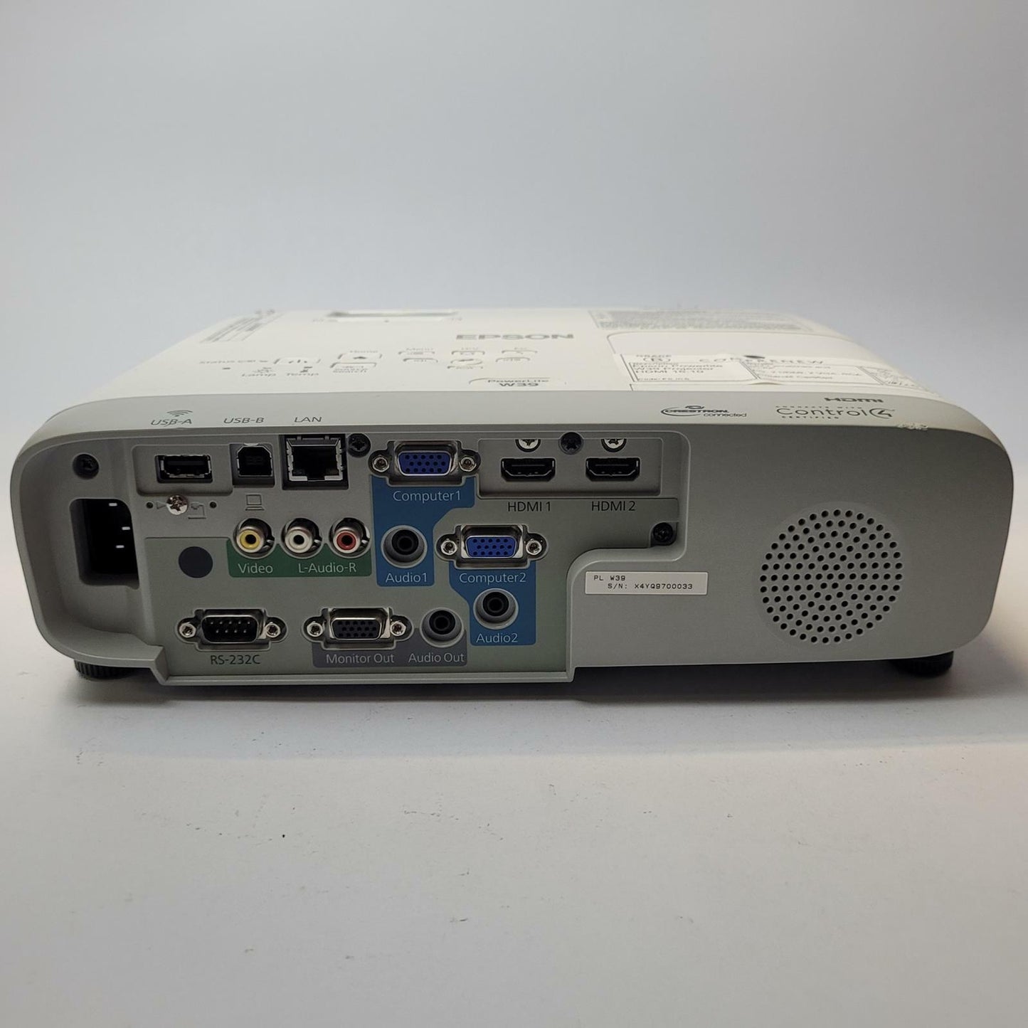 EPSON POWERLITE W39 Digital Projector | Grade B | 9991