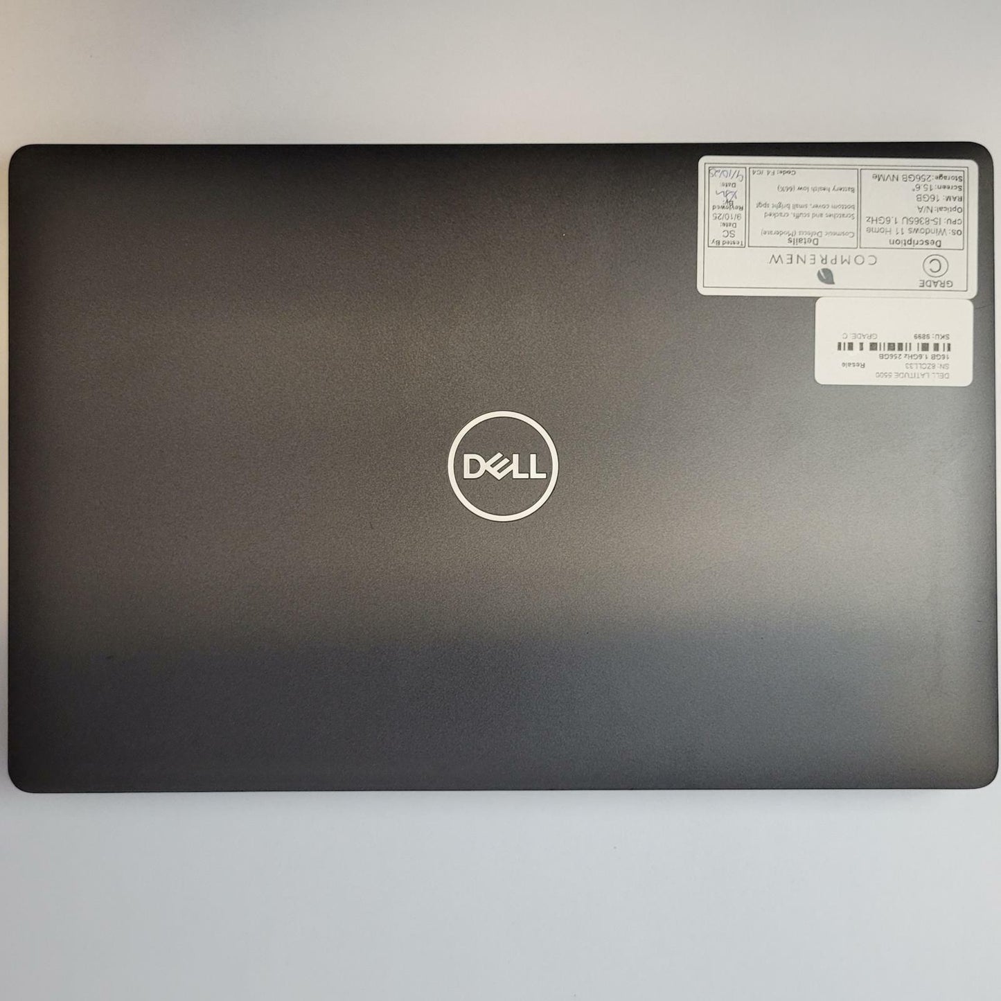 DELL LATITUDE 5500 Windows 11 Home i5-8365U 16GB RAM 256GB NVME | Grade C