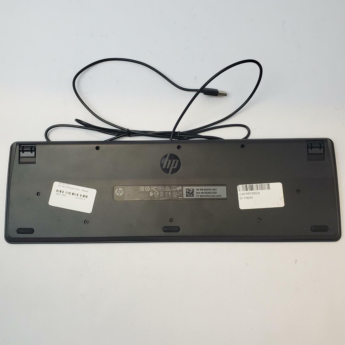 HP SK-2120 USB Wired Keyboard | Grade A | 9966