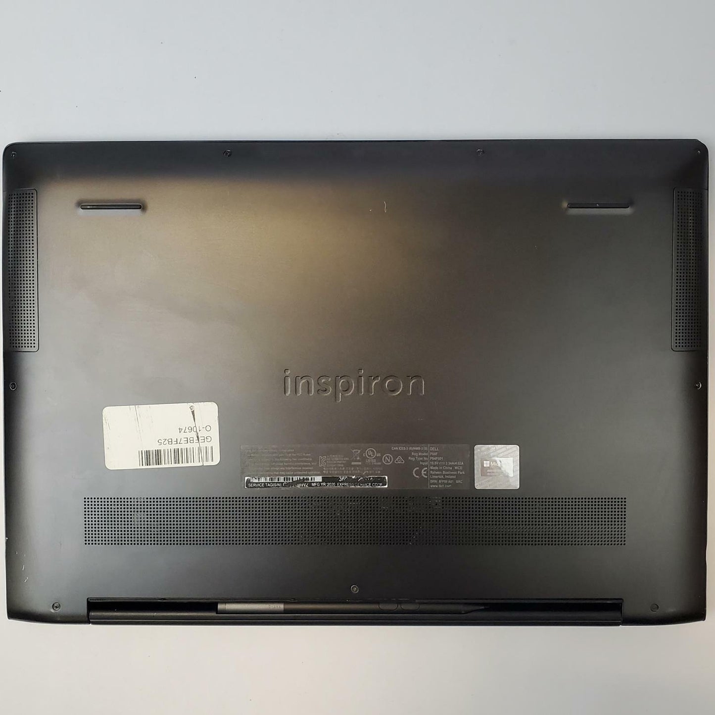 DELL INSPIRON P84F Win 11 Home I7-10510U 16GB RAM 256GB NVME | Grade C | 7805