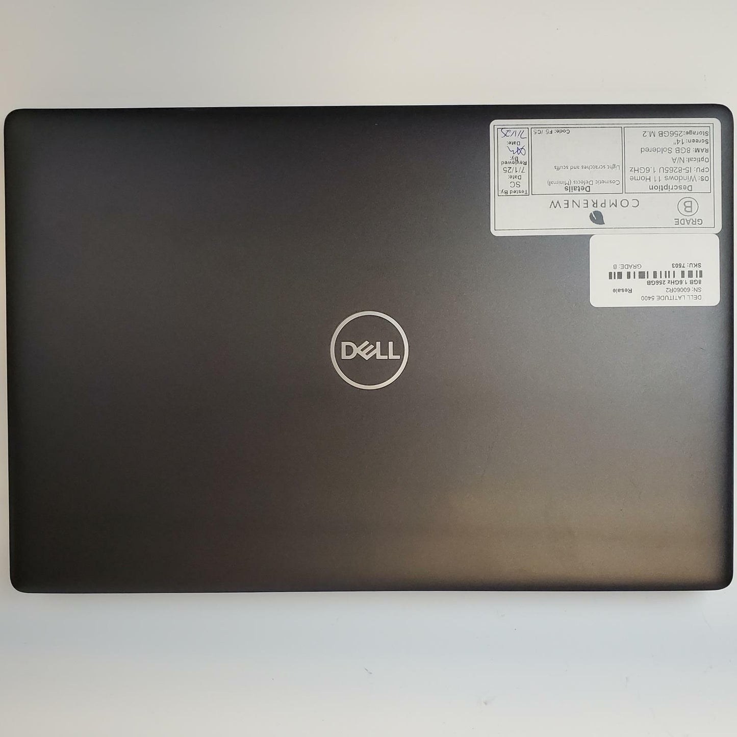 DELL LATITUDE 5400 Win 11 Home i5-8265U 8GB RAM 256GB M.2 | Grade B
