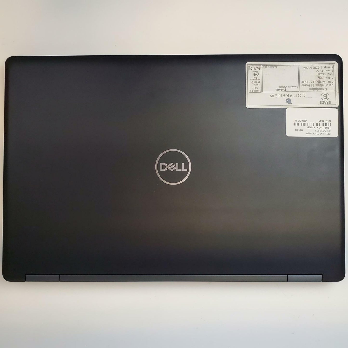 DELL LATITUDE 5590 Win 11 Home i7-8650U 16GB RAM 512GB NVME | Grade B