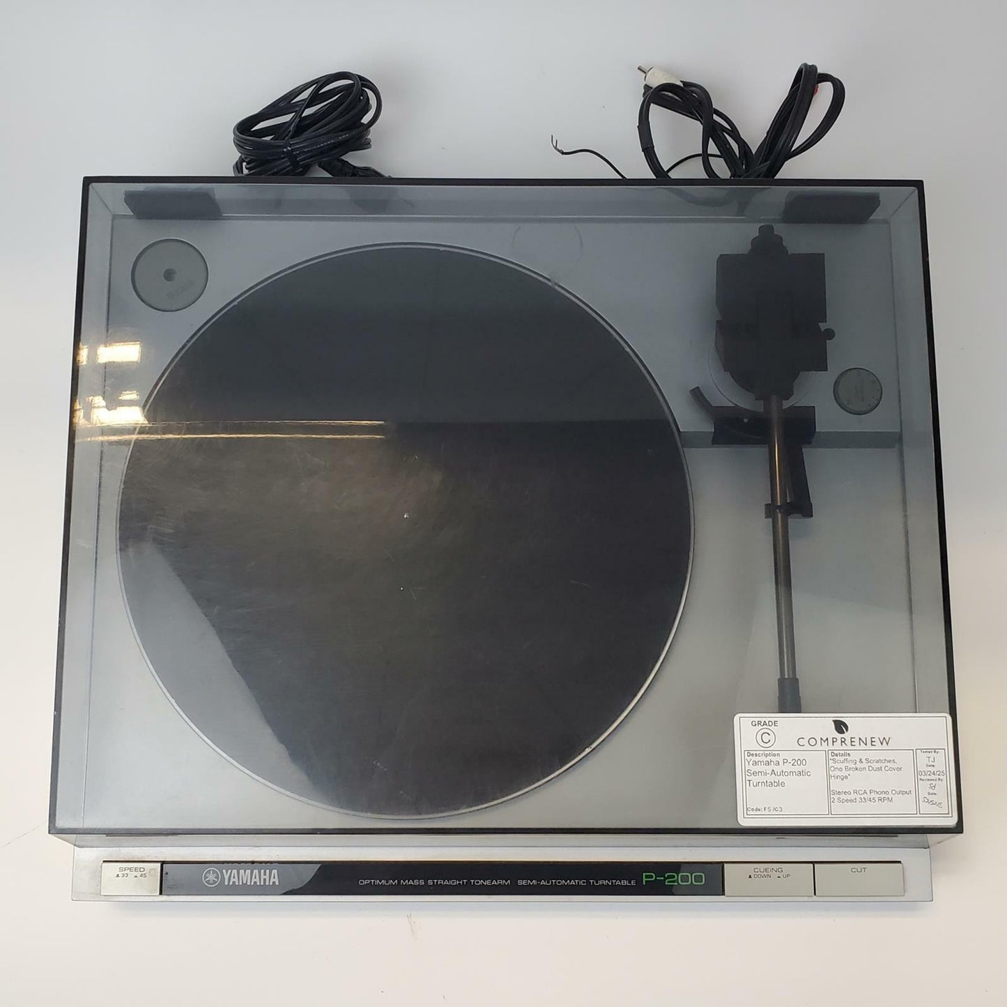 Yamaha P-200 Semi-Automatic Turntable | Grade C