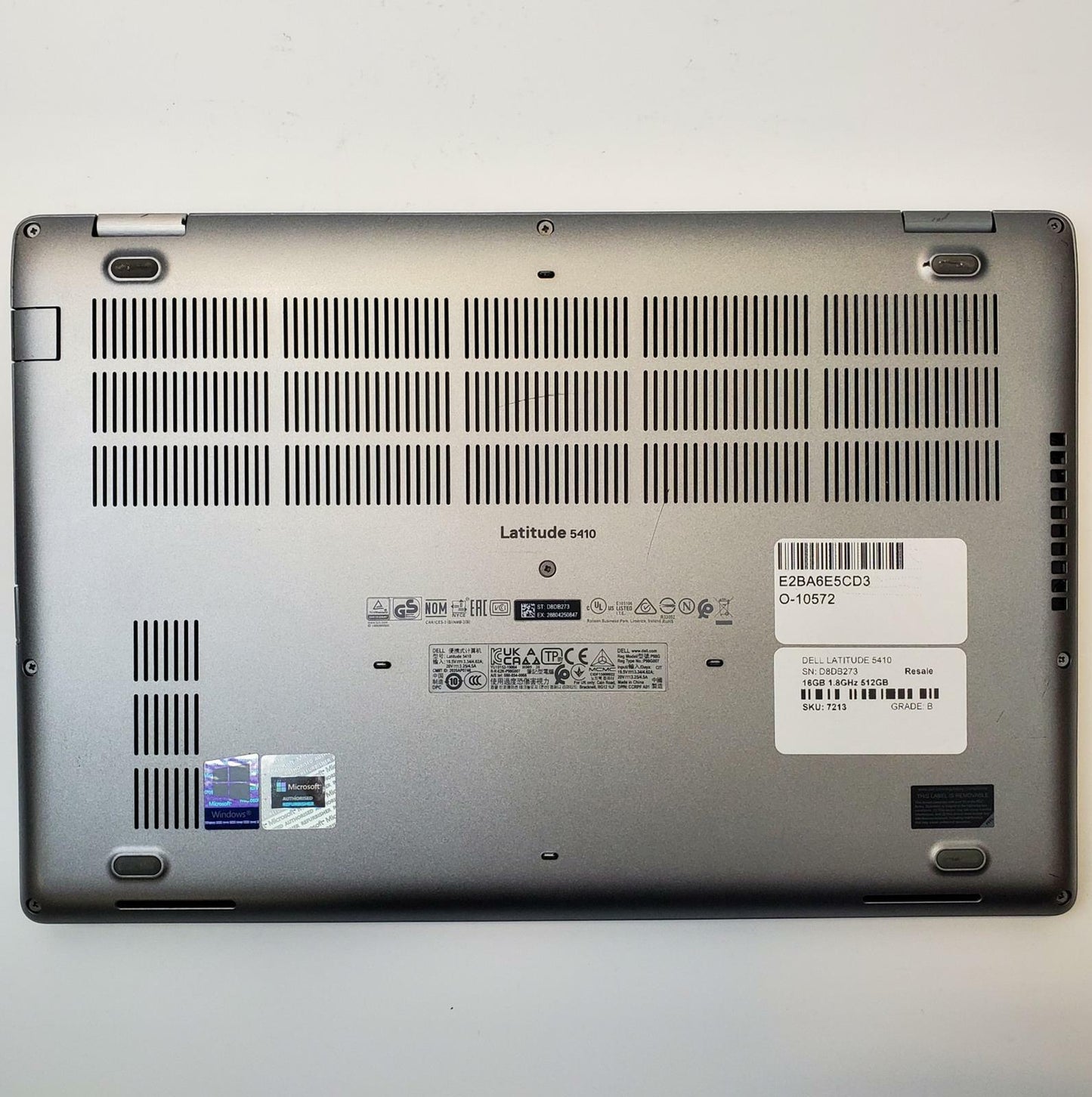 DELL LATITUDE 5410 Win 11 Home i7-10610U 16GB RAM 512GB NVME | Grade B