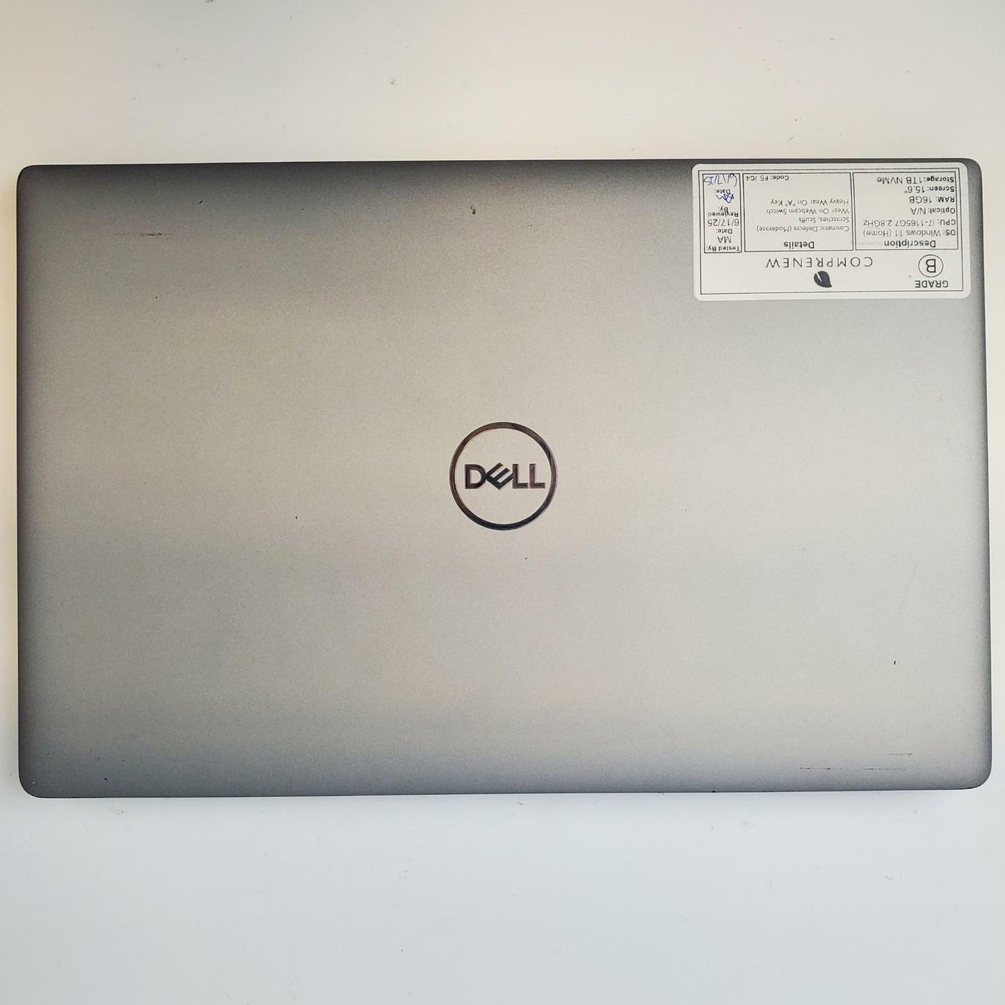 DELL LATITUDE 5520 Win 11 Home I7-1165G7 16GB RAM 1TB NVME | Grade B | 7217