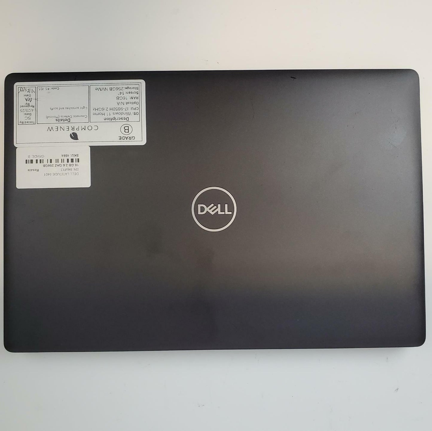 DELL LATITUDE 5401 Win 11 Home I7-9850H 16GB RAM 256GB NVME | Grade B