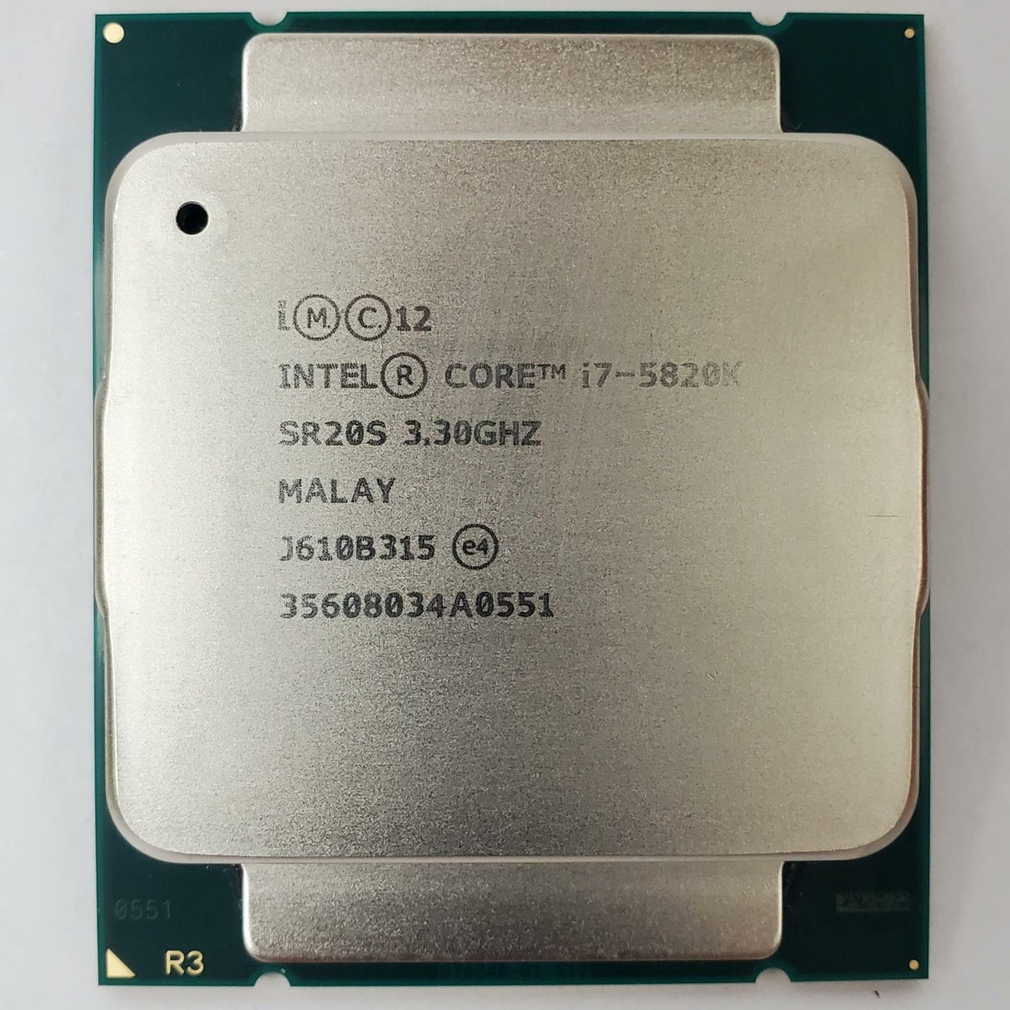 Intel Core i7-5820K SR20S 3.30GHz Processor | Grade A