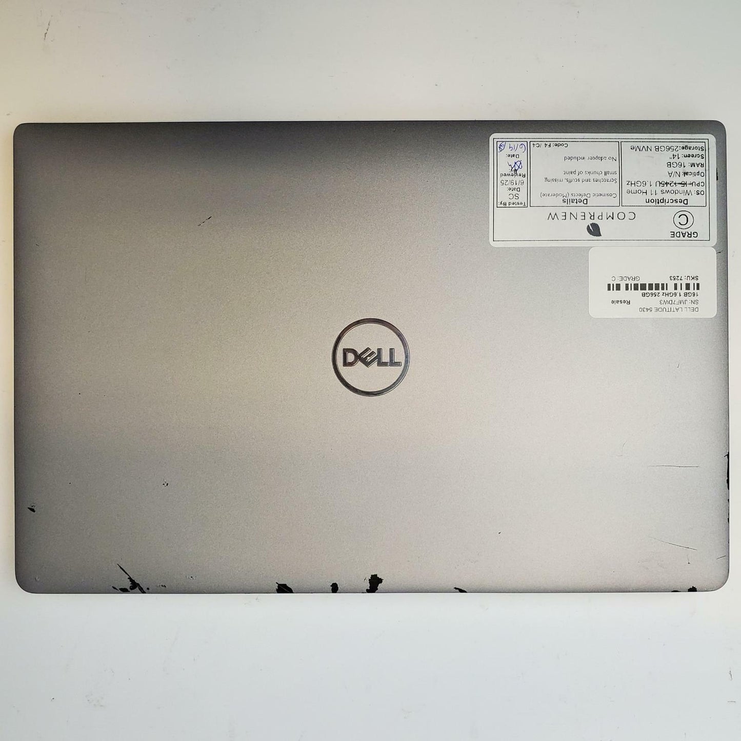 DELL LATITUDE 5430 Win 11 Home I5-1245U 16GB RAM 256GB NVME | Grade C | 7253