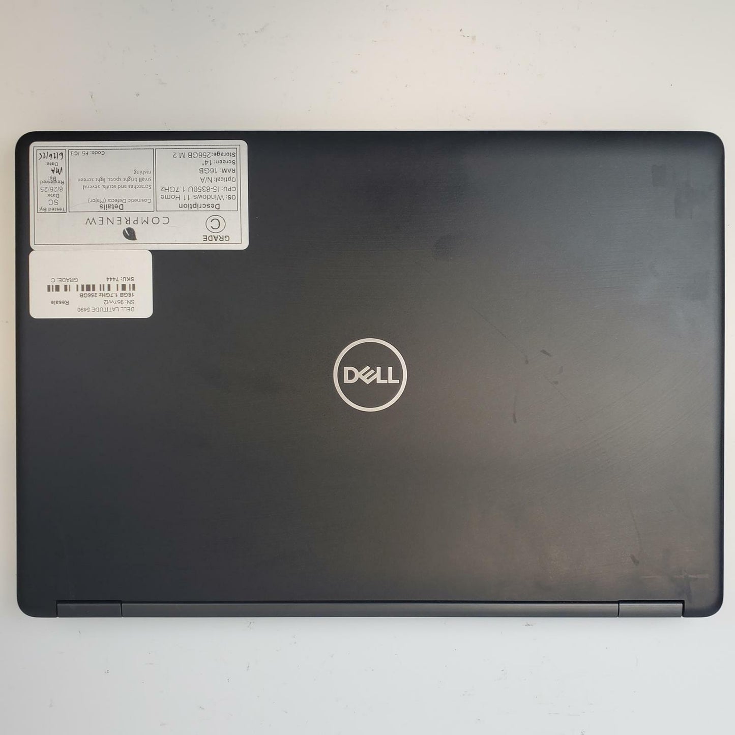 DELL LATITUDE 5490 Win 11 Home I5-8350U 16GB RAM 256GB M.2 | Grade C