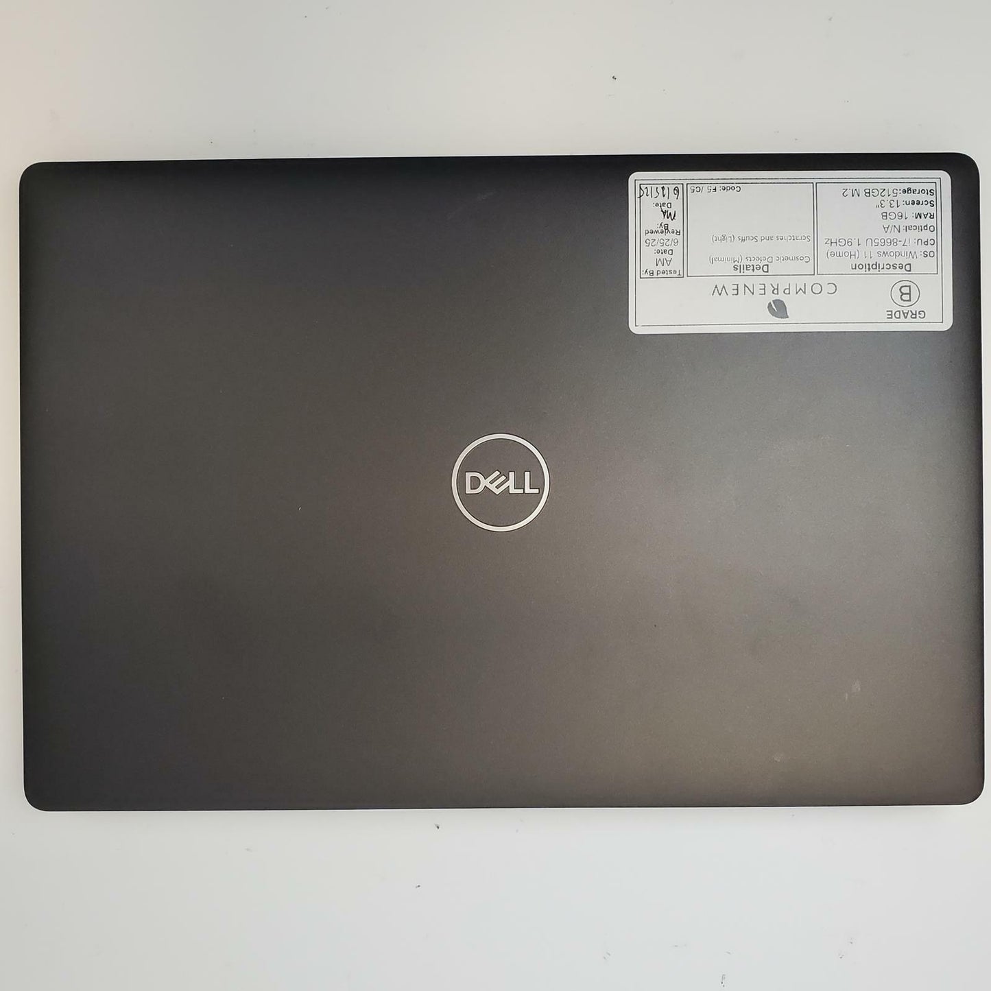 DELL LATITUDE 5300 Win 11 Home I7-8665U 16GB RAM 512GB M.2 | Grade B