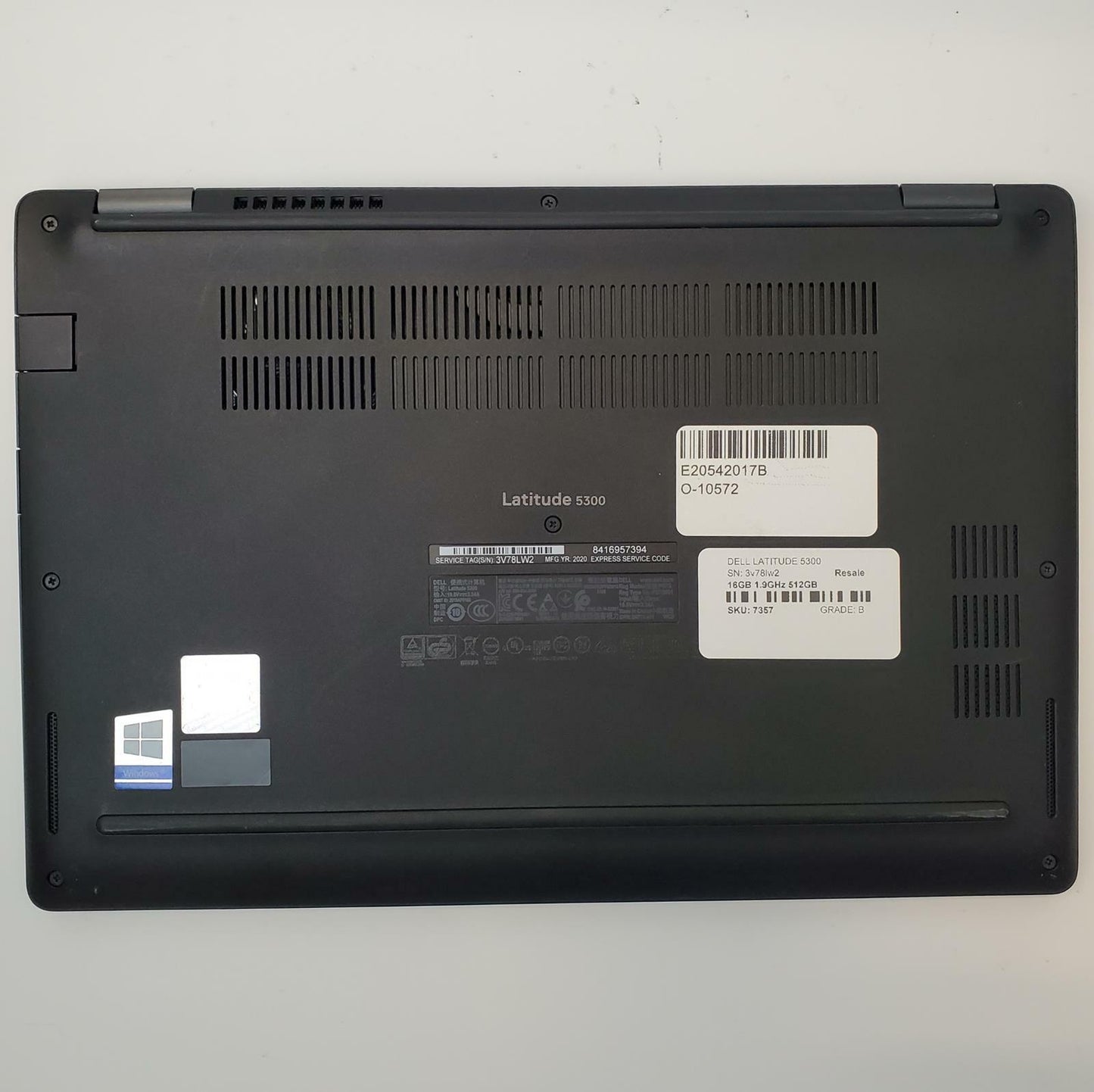 DELL LATITUDE 5300 Win 11 Home I7-8665U 16GB RAM 512GB M.2 | Grade B