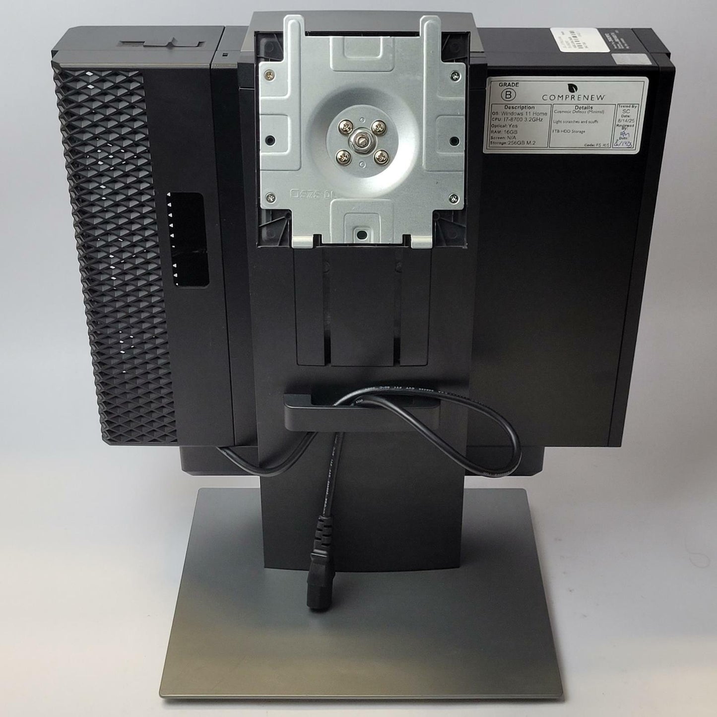 DELL OPTIPLEX 5060 Win 11 Home i7-8700 16GB RAM 256GB M.2 + Stand | Grade B