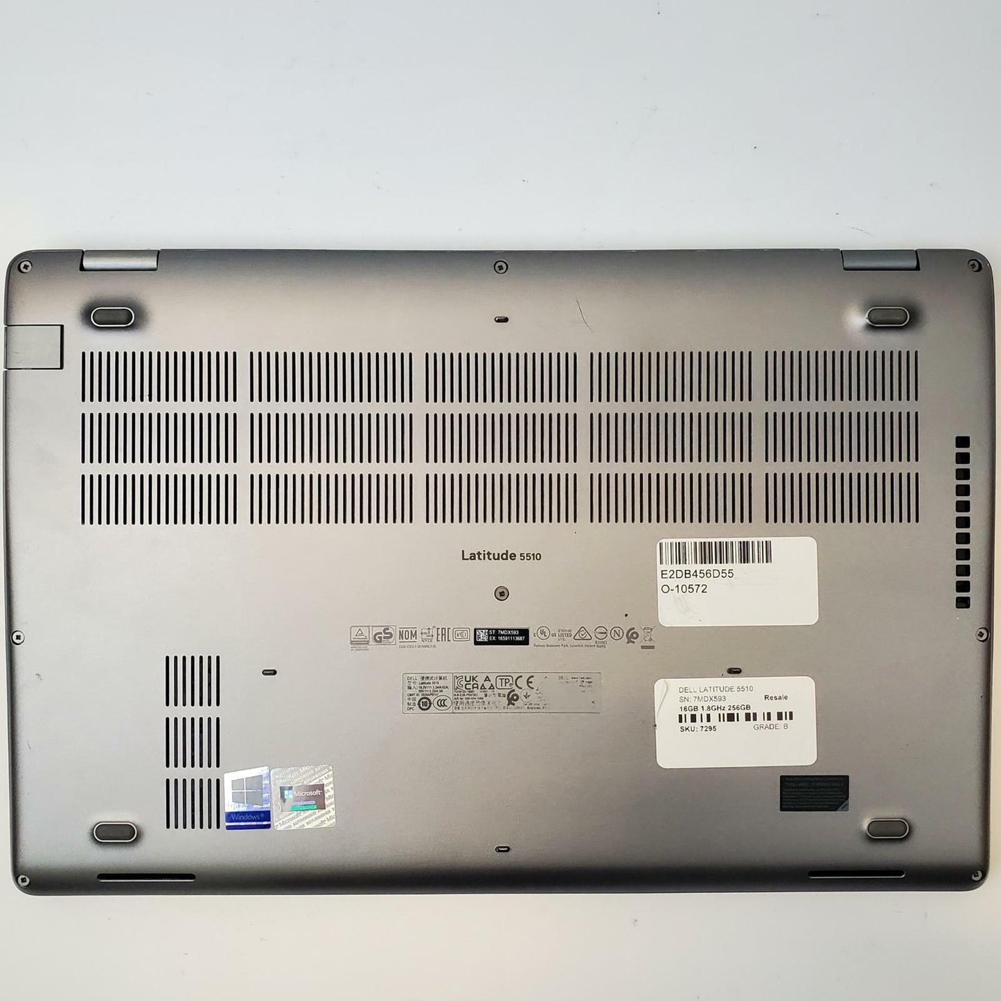DELL LATITUDE 5510 Win 11 Home i7-10610U 16GB RAM 256GB NVME | Grade B