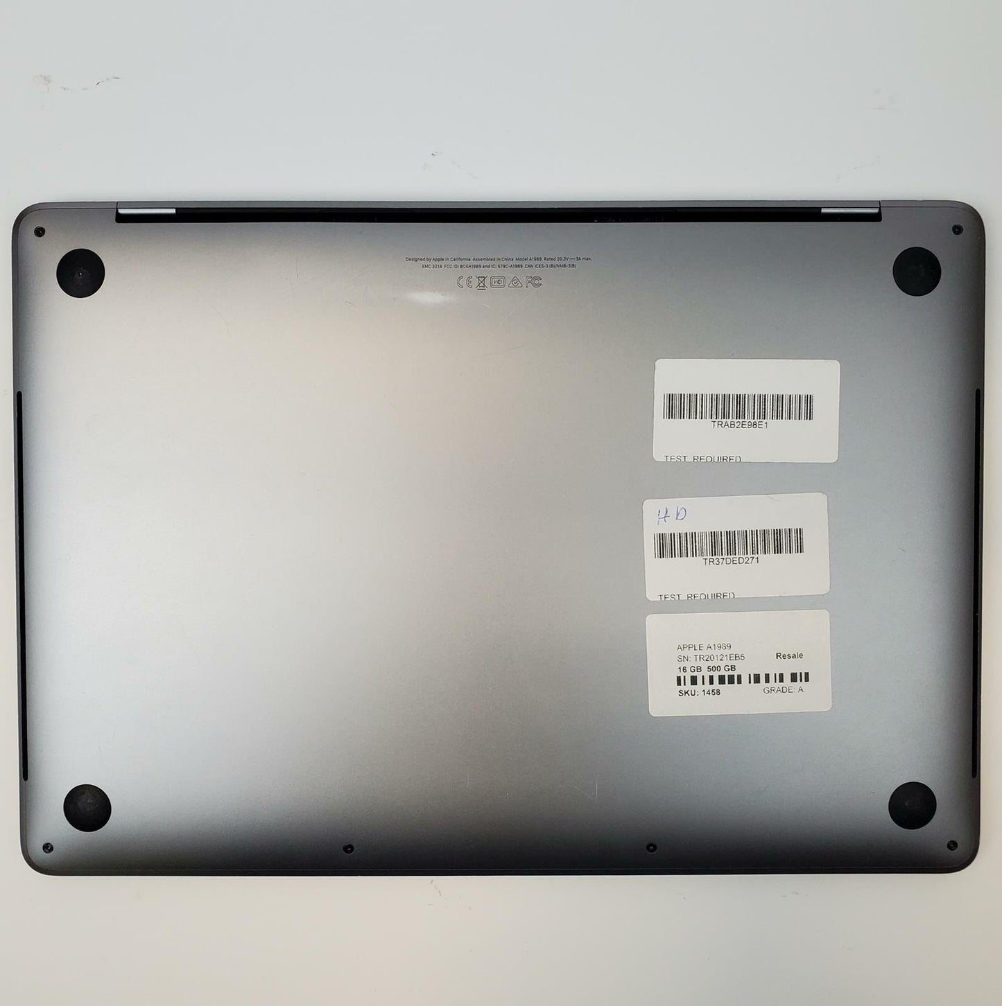 Apple MacBook Pro A1989 macOS Sonoma i7-8569U 16GB RAM 500GB NVMe | Grade B