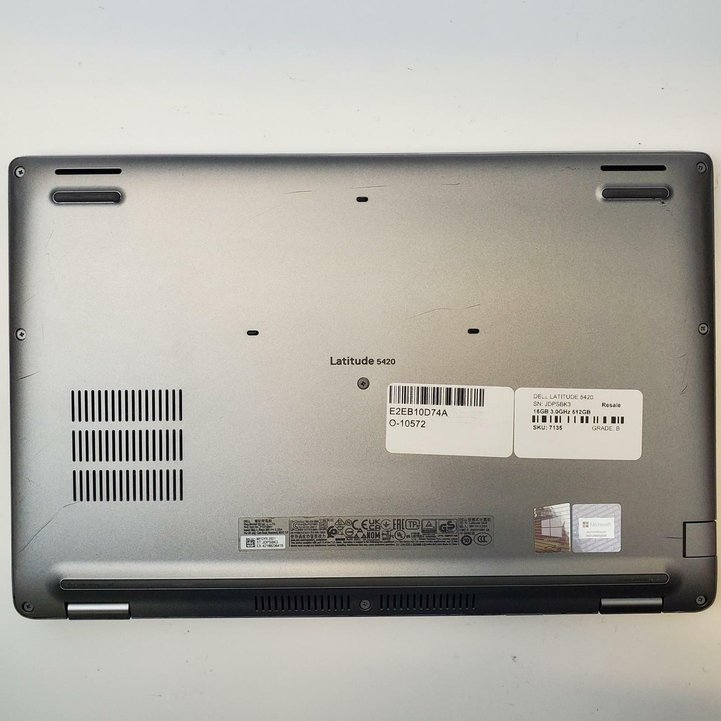 DELL LATITUDE 5420 Win 11 Home i7-1185G7 16GB RAM 512GB NVME | Grade B